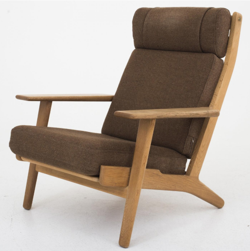 Getama - High Easy Chair 290A by Hans J. Wegner