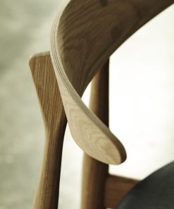 Carl Hanson and Sohn solid wood chair with simple and elegant lines