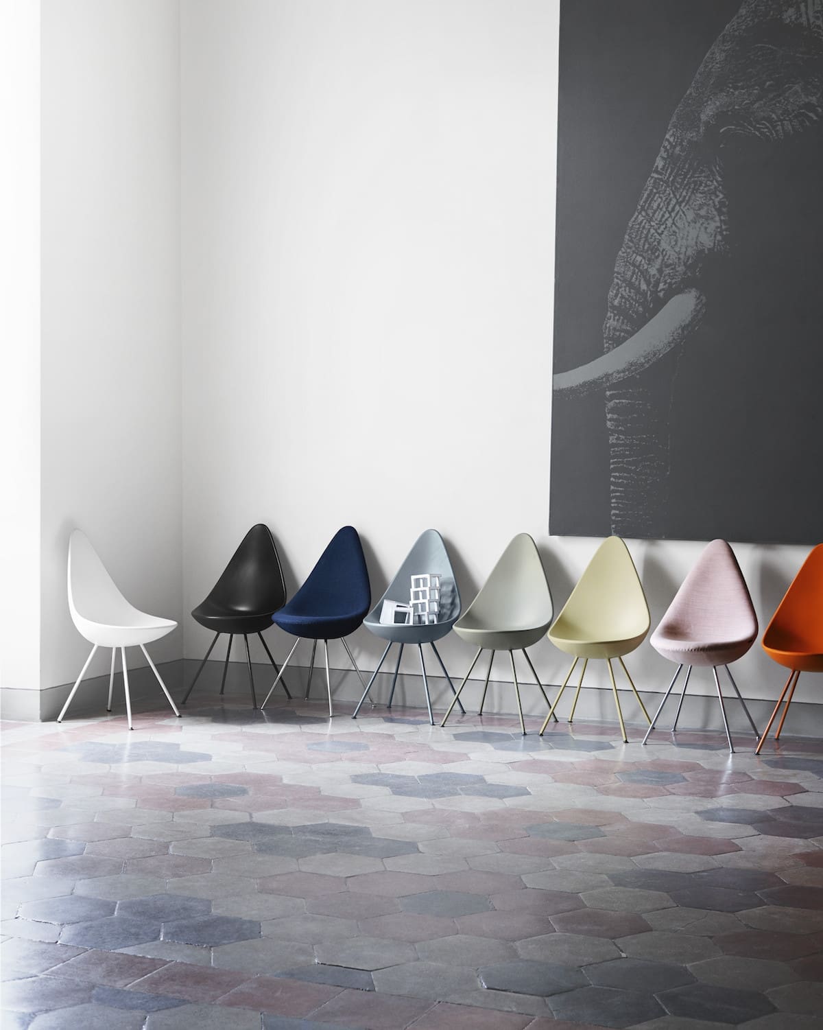 Fritz Hansen Drop Chair Nordic Urban